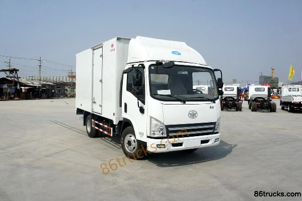 FAW Jiefang Hu V 100 ch 4X2(6 roues) 4,2 m fourgon léger à cabine simple Extérieur (3) | 86Trucks