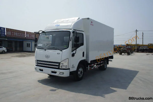 FAW Jiefang Hu V 100 ch 4X2(6 roues) 4,2 m fourgon léger à cabine simple Extérieur (2) | 86Trucks