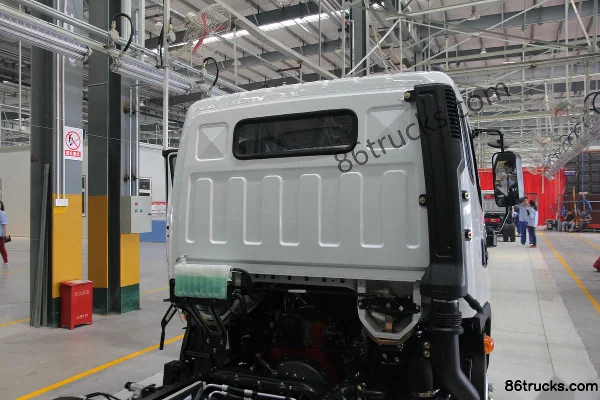 Karry Green Card S 117hp 4X2(6 wheels) 4m one-and-a-half-row van light truck (mid-body) Chassis (1) | 86Trucks