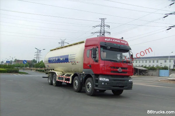 Dongfeng Liuqi Balong 507 340 ch 8X4(12 roues) Camion citerne pour matériaux pulvérulents (marque CIMC) Extérieur (2) | 86Trucks