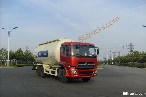 Dongfeng Commercial Vehicle Tianlong 270 hp 6X4(10 wheels) Bulk Powder Material Truck (CIMC Brand) Exterior (3) | 86Trucks