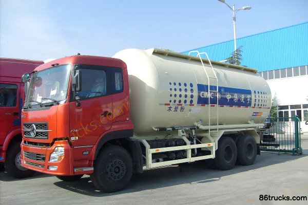 CIMC CIMC Dongfeng Commercial Vehicle Chassis powder tank truck