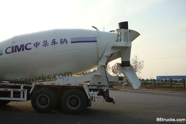 FAW Jiefang J6P 370 hp 8X4(12 wheels) concrete mixer truck (CIMC brand) Cab (1) | 86Trucks
