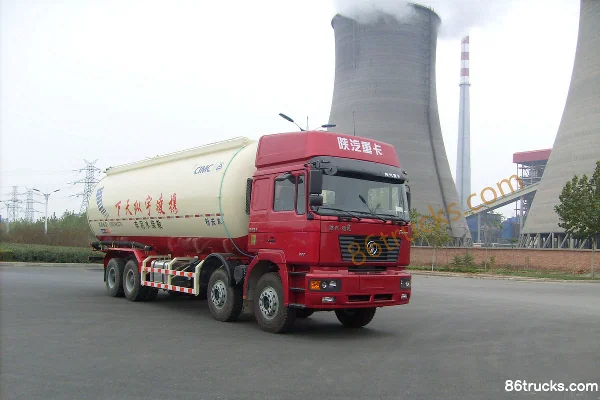 SHACMAN Delong F2000 300 hp 8X4(12 wheels) Bulk Cement Tanker (CIMC) Exterior (3) | 86Trucks