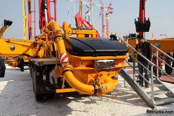 SANY 56m concrete pump truck (Isuzu chassis) Body (1) | 86Trucks
