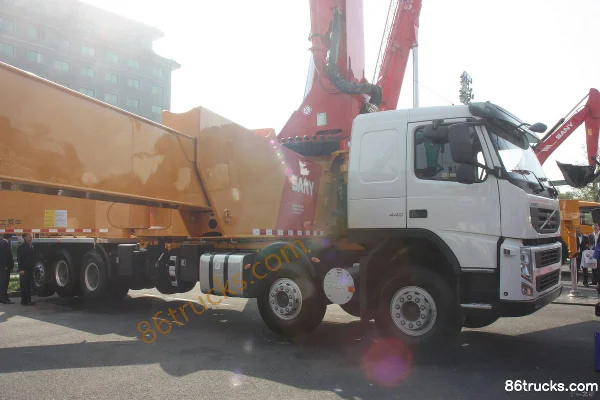 SANY 62m concrete pump truck (Volvo chassis) Exterior (3) | 86Trucks