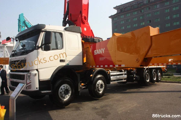 SANY Truck SANY Heavy Industry V8 concrete pump truck
