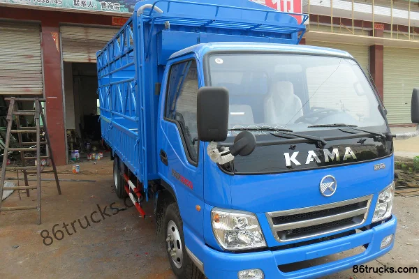 Kama 90 ch 4X2(6 roues) camion léger à ridelles 4,2 m cabine simple Extérieur (2) | 86Trucks