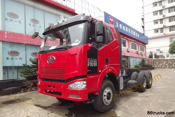 FAW Jiefang J6P heavy truck 350hp 6X4(10 wheels) 5.8m dump truck (cab-over) Exterior (3) | 86Trucks