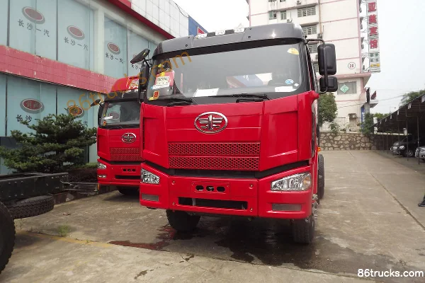 FAW Jiefang J6P heavy truck 350hp 6X4(10 wheels) 5.8m dump truck (cab-over) Exterior (2) | 86Trucks
