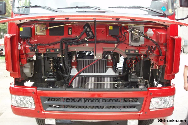 Dongfeng Teshang 260 ch 6X4(10 roues) camion plateau (marque Jiangte) Châssis (1) | 86Trucks