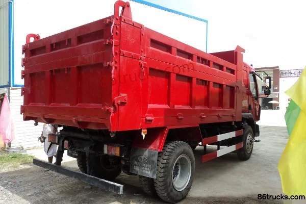 DongfengLiuqi Chenglong 609 camion porteur 180 ch 4X2(6 roues) camion benne 4,5 m Carrosserie (3) | 86Trucks