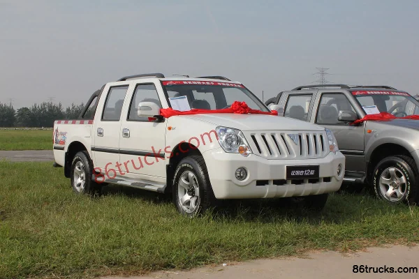 2012 Foton Conqueror 2.8L diesel 4WD double cab pickup truck (2) | 86Trucks