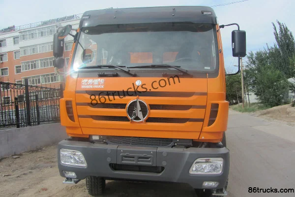 Beiben NG80B Heavy Truck 375hp 8X4(12 wheels) 7.4m Dump Truck Exterior (2) | 86Trucks