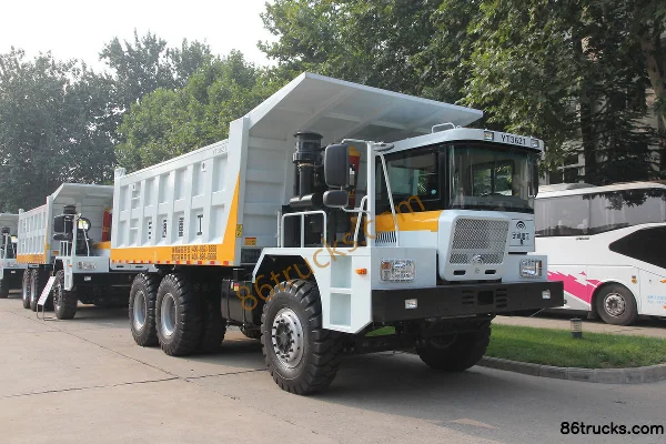 Yutong 375 ch 6X4(10 roues) camion benne minier large (40 tonnes) Extérieur (3) | 86Trucks