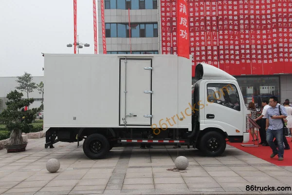 Tangjun Série T3 141 ch 4X2(6 roues) camion fourgon léger à cabine simple 3,9 m Extérieur (3) | 86Trucks