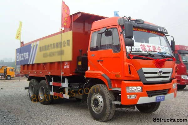 XCMG Ruilong Heavy Truck 290hp 6X4(10 wheels) 5.6m Dump Truck Exterior