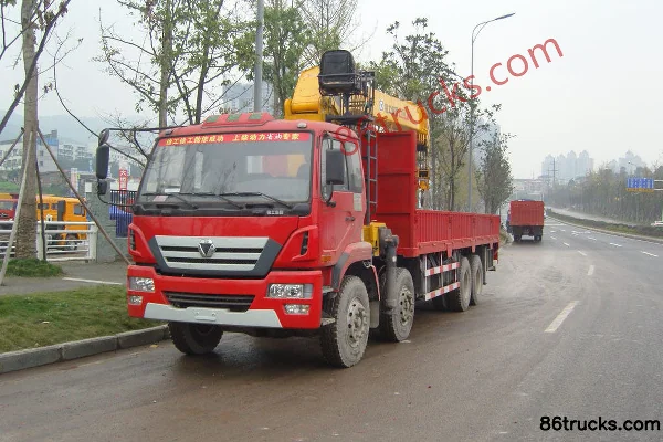 XCMG Ruilong 270 hp 8X4(12 wheels) Truck-Mounted Crane (XCMG Brand) Exterior (3) | 86Trucks