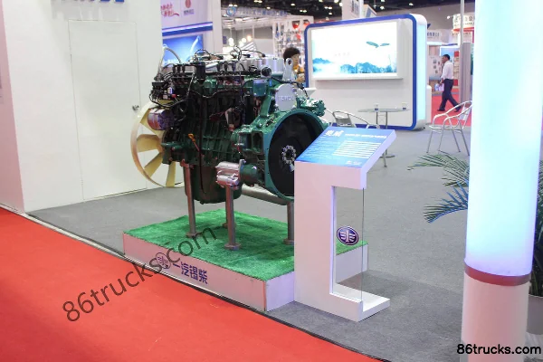 Xichai CA6SL1-24E4N 240 hp 7.7L China IV Natural Gas Engine Exterior (2) | 86Trucks