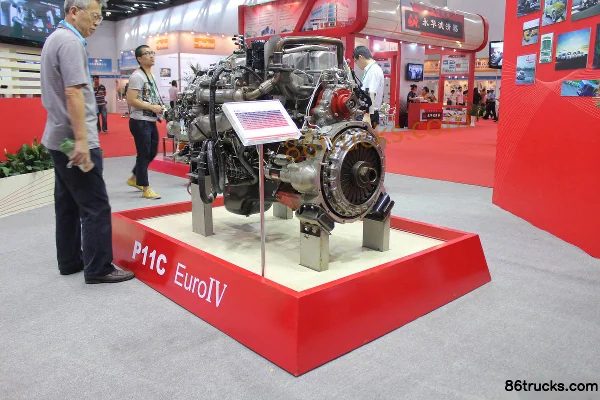Shanghai Hino P11C-UY 326 hp 11L China IV Diesel Engine Exterior (3) | 86Trucks