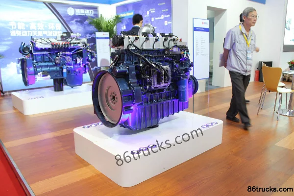 Weichai WP7NG260E40 260 ch 7.5L China IV Moteur gaz naturel Extérieur (2) | 86Trucks