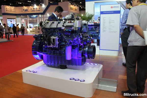 Weichai WP7NG260E40 260hp 7.5L China IV Natural Gas Engine Exterior