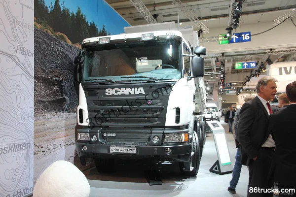 Scania G series heavy truck 440 hp 8X4(12 wheels) dump truck (G440 CB8x4MHZ) Exterior