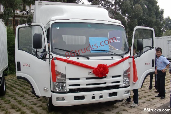 Qingling 700P 175 ch 4X2(6 roues) 6,2 m camion porteur fourgon Extérieur (2) | 86Trucks
