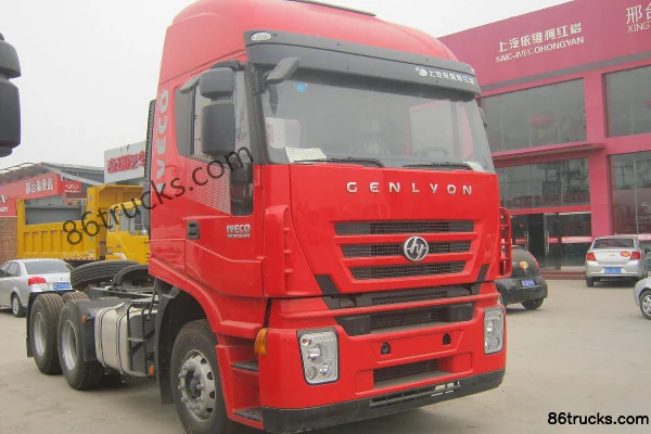 Hongyan Genlyon 340 ch 6X4(10 roues) tracteur routier Extérieur (3) | 86Trucks