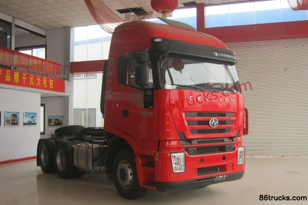 Hongyan Genlyon 340 ch 6X4(10 roues) tracteur routier Extérieur (2) | 86Trucks