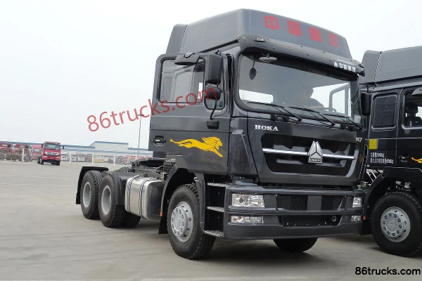 Sinotruk HOKA H7 Heavy Truck 375 hp 6X4(10 wheels) Tractor Truck Exterior (2) | 86Trucks