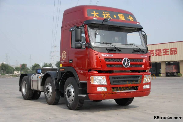 Dayun 310 hp 6X2(8 wheels) Tractor Truck (High Roof) Exterior (2) | 86Trucks