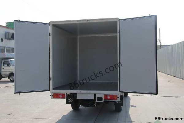 Ankai Shenqi T20 Standard 1.3L 99hp 4X2(6 wheels) Gasoline 2.5m Double Row Box Micro Truck (Steel Panel Van) Body (3) | 86Trucks