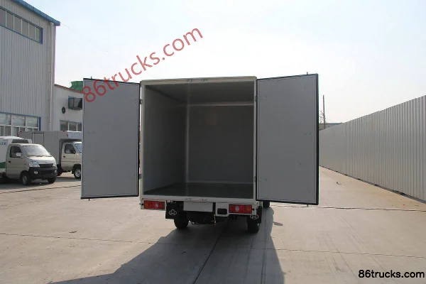 Ankai Shenqi T20 Standard 1.3L 99hp 4X2(6 wheels) Gasoline 2.5m Double Row Box Micro Truck (Steel Panel Van) Body (2) | 86Trucks