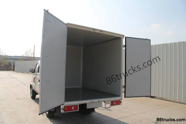 Ankai Shenqi T20 Standard 1.3L 99hp 4X2(6 wheels) Gasoline 2.5m Double Row Box Micro Truck (Steel Panel Van) Body (1) | 86Trucks