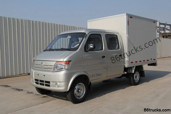 Ankai Shenqi T20 Standard 1.3L 99hp 4X2(6 wheels) Gasoline 2.5m Double Row Box Micro Truck (Steel Panel Van) Exterior (2) | 86Trucks