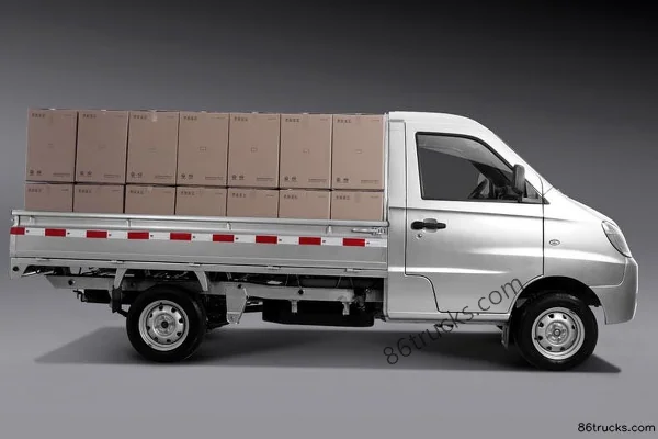 Jinbei Haixing T20 Basic 2011 1.0L 61hp 4X2(6 wheels) Gasoline 2.7m Single Row Mini Truck Cab (2) | 86Trucks