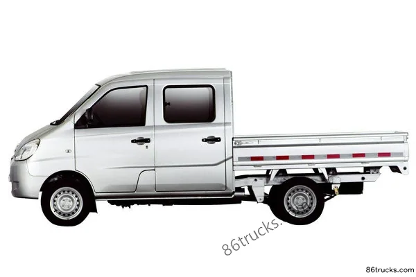 Jinbei Hiace T22 Standard 2012 1.0L 61ch 4X2(6 roues) 2m micro camion plateau double cabine Extérieur (3) | 86Trucks