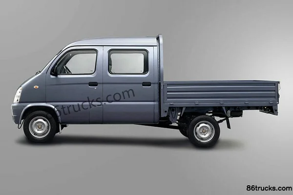 FAW Jilin Jiabao T50 0.97L 59hp 4X2(6 wheels) 2m Double Row Long Box Mini Truck Exterior (3) | 86Trucks
