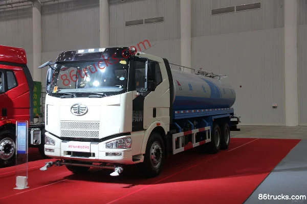 FAW Jiefang J6M 260 hp 6X4(10 wheels) Water Sprinkler Truck (Longdi Brand) Exterior (3) | 86Trucks