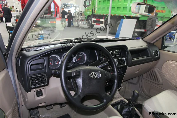 BAW Luling Economy 2WD 2.2L Gasoline Pickup Cab (4) | 86Trucks