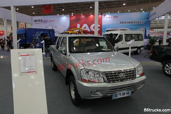 BAW Luling Economy 2WD 2.2L Gasoline Pickup Cab (3) | 86Trucks