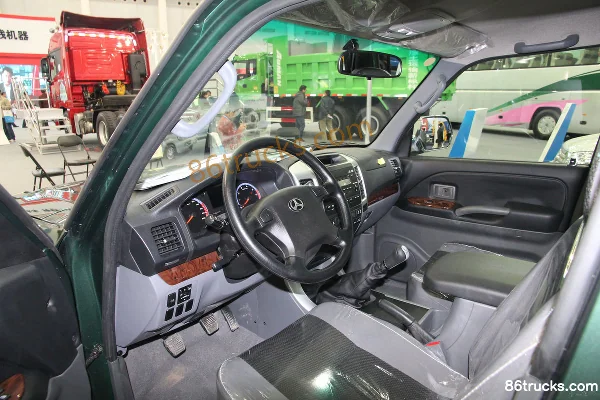 BAIC Yueling 2 roues motrices 2,5L diesel pick-up double cabine Châssis (1) | 86Trucks