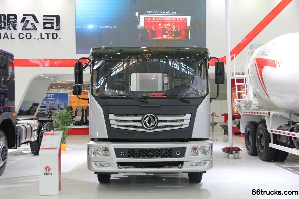 Dongfeng Yuhu 190 hp 4X2(6 wheels) Flatbed Truck Exterior (2) | 86Trucks