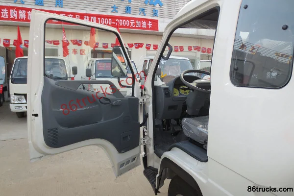 FAW Hongta FAW Jiefang Baling 90 hp 4X2(6 wheels) 3.7m Semi-row Panel Light Cargo Truck Cab (1) | 86Trucks