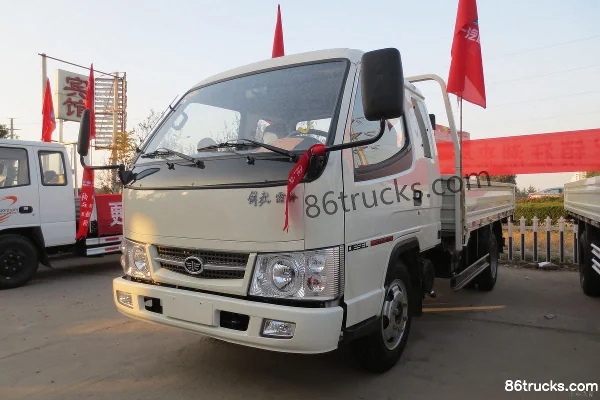 FAW Hongta FAW Jiefang Baling 90 hp 4X2(6 wheels) 3.7m Semi-row Panel Light Cargo Truck Exterior (3) | 86Trucks