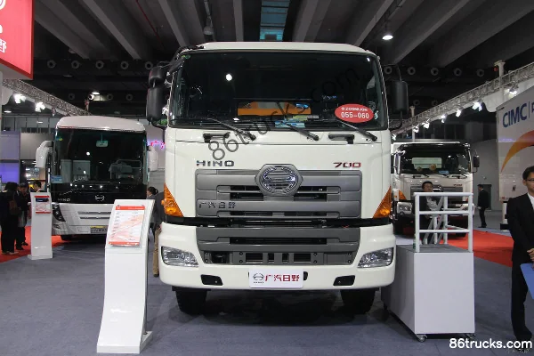 GAC HINO 700 Series 8X4(12 wheels) Concrete Mixer Truck (Zoomlion Brand) Exterior (3) | 86Trucks
