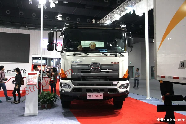 GAC HINO 700 Series Heavy Truck 350 hp 6X4(10 wheels) 5.8m Dump Truck Exterior