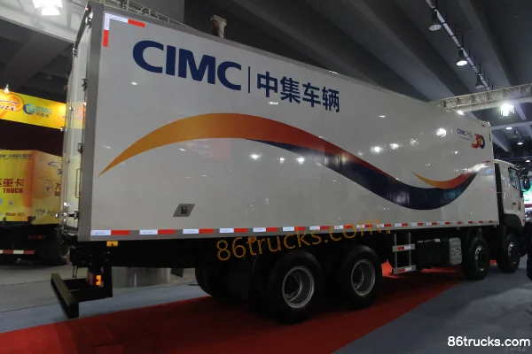 GAC HINO 700 Series 350 hp 8X4(12 wheels) Refrigerated Truck (CIMC Brand) Body (3) | 86Trucks