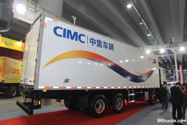 GAC HINO 700 Series 350 hp 8X4(12 wheels) Refrigerated Truck (CIMC Brand) Body (2) | 86Trucks
